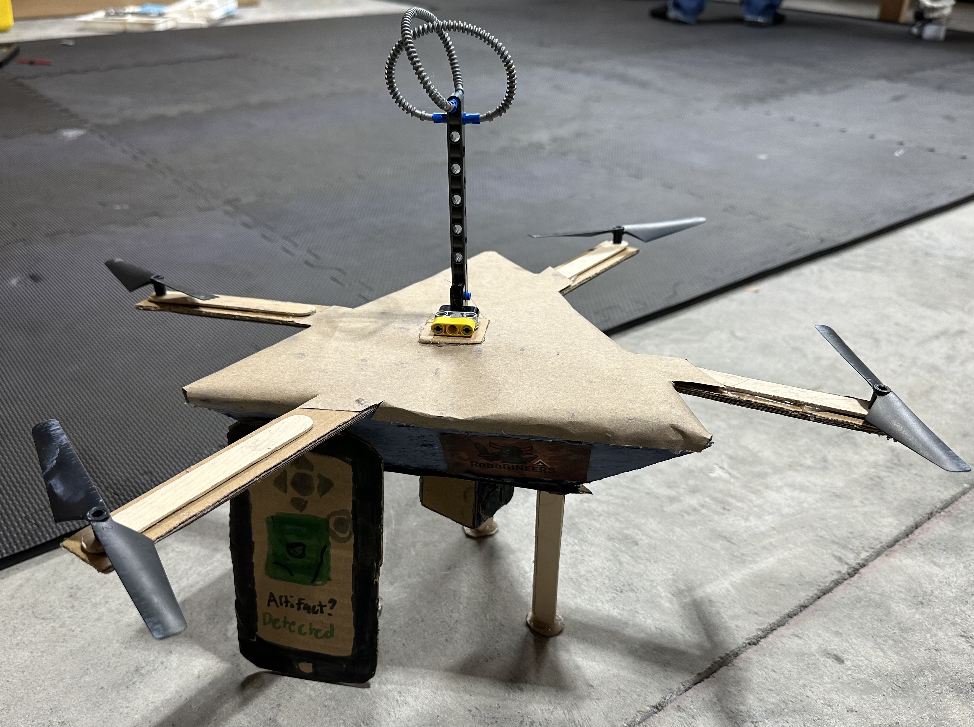 DRONOTICS V1 — Cardboard Prototype